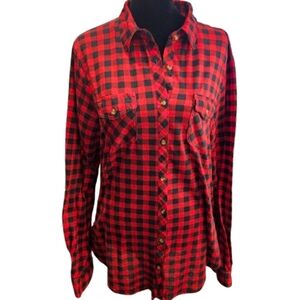 Passport Red/Black Buffalo Plaid Shirt